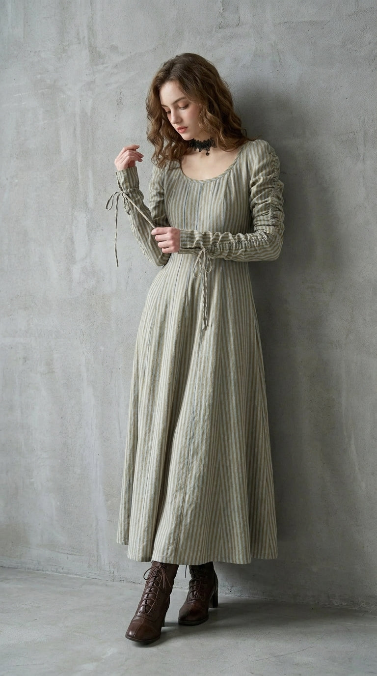 Vestido Catalina pose editorial cottagecore · Cloe Paris