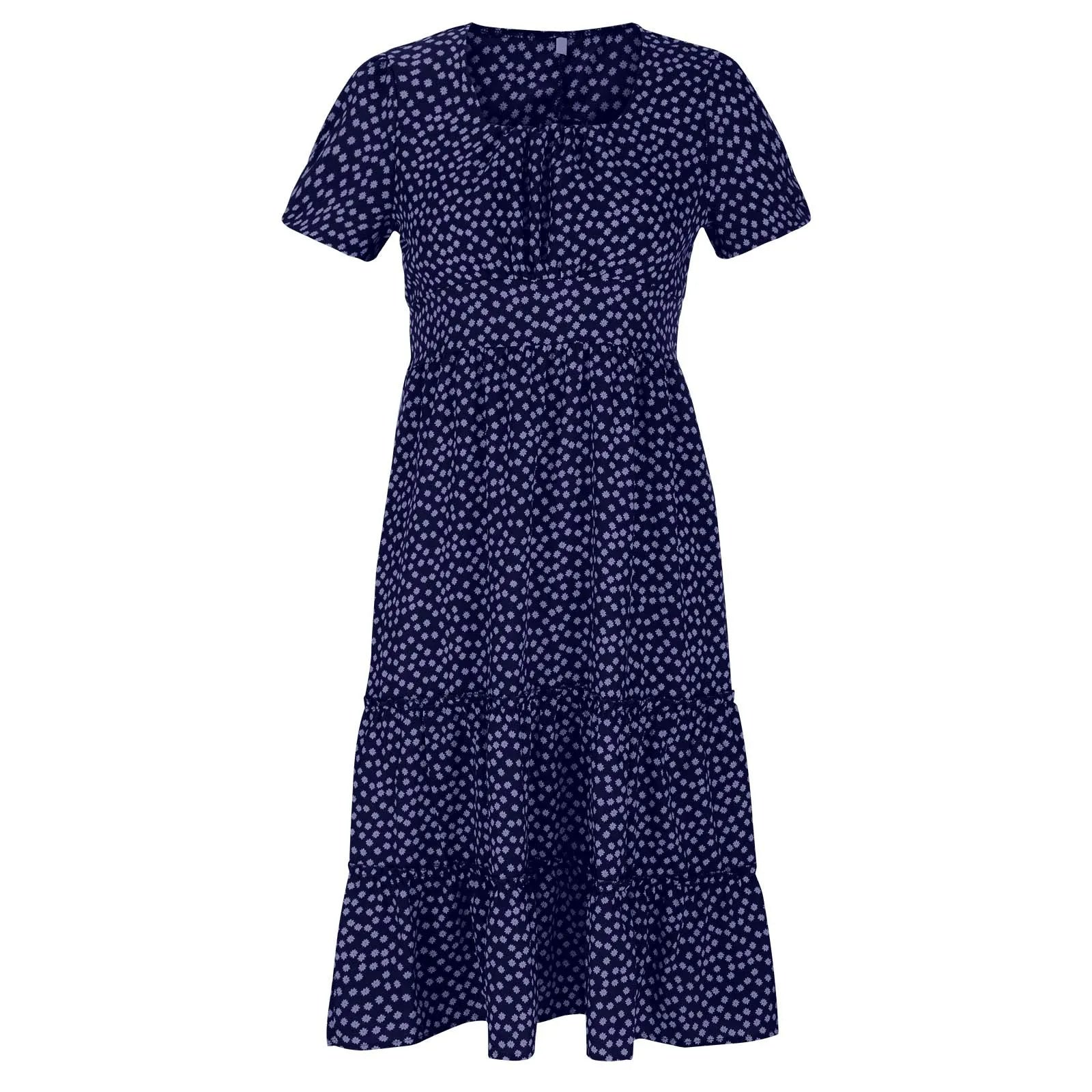 Julia | Vestido midi con estampado floral
