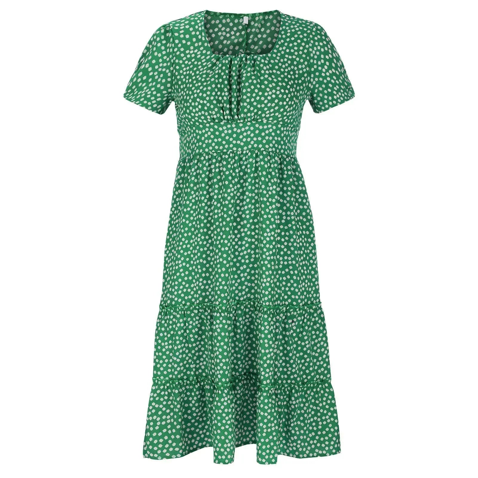 Julia | Vestido midi con estampado floral