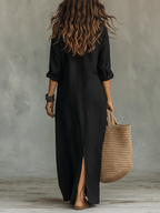Soline | Vestido largo con botones
