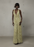 Chelsea | Vestido maxi con lazo en la espalda
